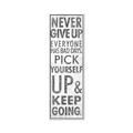 Picture of Never Give Up II _GroupedProduct_Panel_Portrait_Canvas_Framed_