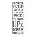 Picture of Never Give Up II _GroupedProduct_Panel_Portrait_Canvas_Framed_