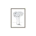 Picture of Drawing Flower VI _GroupedProduct_Rectangle_Portrait_Canvas_Framed_