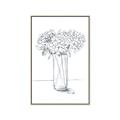 Picture of Drawing Flower VI _GroupedProduct_Rectangle_Portrait_Canvas_Framed_