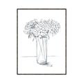 Picture of Drawing Flower VI _GroupedProduct_Rectangle_Portrait_Canvas_Framed_