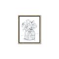Picture of Drawing Flower V _GroupedProduct_Rectangle_Portrait_Canvas_Framed_