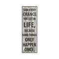 Picture of Take Every Chance I _GroupedProduct_Panel_Portrait_Canvas_Framed_