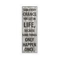 Picture of Take Every Chance I _GroupedProduct_Panel_Portrait_Canvas_Framed_