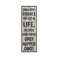Picture of Take Every Chance I _GroupedProduct_Panel_Portrait_Canvas_Framed_