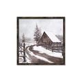 Picture of WInter road _GroupedProduct_Square_Canvas_Framed_