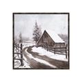 Picture of WInter road _GroupedProduct_Square_Canvas_Framed_