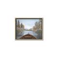 Picture of Lake Boat I  _GroupedProduct_Rectangle_Landscape_Canvas_Framed_