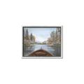 Picture of Lake Boat I  _GroupedProduct_Rectangle_Landscape_Canvas_Framed_