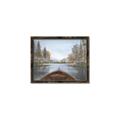 Picture of Lake Boat I  _GroupedProduct_Rectangle_Landscape_Canvas_Framed_