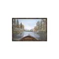 Picture of Lake Boat I  _GroupedProduct_Rectangle_Landscape_Canvas_Framed_