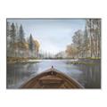 Picture of Lake Boat I  _GroupedProduct_Rectangle_Landscape_Canvas_Framed_