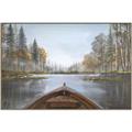 Picture of Lake Boat I  _GroupedProduct_Rectangle_Landscape_Canvas_Framed_