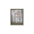 Picture of White Birches In Fall _GroupedProduct_Rectangle_Portrait_Canvas_Framed_