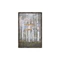 Picture of White Birches In Fall _GroupedProduct_Rectangle_Portrait_Canvas_Framed_