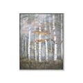 Picture of White Birches In Fall _GroupedProduct_Rectangle_Portrait_Canvas_Framed_