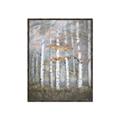 Picture of White Birches In Fall _GroupedProduct_Rectangle_Portrait_Canvas_Framed_