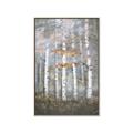 Picture of White Birches In Fall _GroupedProduct_Rectangle_Portrait_Canvas_Framed_