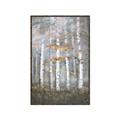 Picture of White Birches In Fall _GroupedProduct_Rectangle_Portrait_Canvas_Framed_