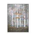 Picture of White Birches In Fall _GroupedProduct_Rectangle_Portrait_Canvas_Framed_
