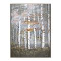 Picture of White Birches In Fall _GroupedProduct_Rectangle_Portrait_Canvas_Framed_
