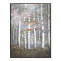 Picture of White Birches In Fall _GroupedProduct_Rectangle_Portrait_Canvas_Framed_