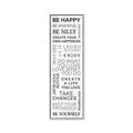 Picture of Be Happy _GroupedProduct_Panel_Portrait_Canvas_Framed_