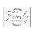 Picture of Family Where Life Begins II  _GroupedProduct_Rectangle_Landscape_Canvas_Framed_