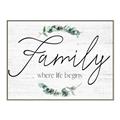 Picture of Family Where Life Begins II  _GroupedProduct_Rectangle_Landscape_Canvas_Framed_