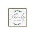 Picture of Family Where Life Begins I _GroupedProduct_Square_Canvas_Framed_