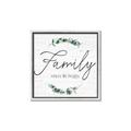 Picture of Family Where Life Begins I _GroupedProduct_Square_Canvas_Framed_