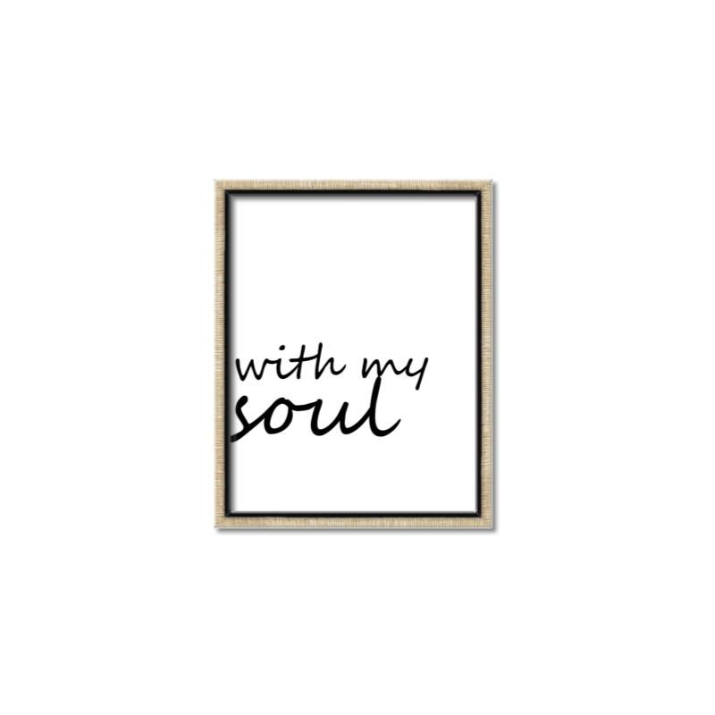 Picture of With My Soul I _GroupedProduct_Rectangle_Portrait_Canvas_Framed_