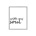 Picture of With My Soul I _GroupedProduct_Rectangle_Portrait_Canvas_Framed_