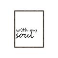 Picture of With My Soul I _GroupedProduct_Rectangle_Portrait_Canvas_Framed_