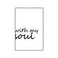 Picture of With My Soul I _GroupedProduct_Rectangle_Portrait_Canvas_Framed_