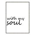 Picture of With My Soul I _GroupedProduct_Rectangle_Portrait_Canvas_Framed_