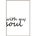 Picture of With My Soul I _GroupedProduct_Rectangle_Portrait_Canvas_Framed_