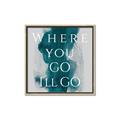 Picture of Where You - Go I'll Go IV _GroupedProduct_Square_Canvas_Framed_