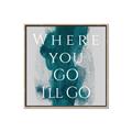 Picture of Where You - Go I'll Go IV _GroupedProduct_Square_Canvas_Framed_