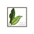 Picture of And So Together II _GroupedProduct_Square_Canvas_Framed_