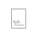 Picture of Hello Gorgeous _GroupedProduct_Rectangle_Portrait_Canvas_Framed_