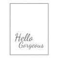 Picture of Hello Gorgeous _GroupedProduct_Rectangle_Portrait_Canvas_Framed_