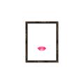 Picture of Red Lip _GroupedProduct_Rectangle_Portrait_Canvas_Framed_