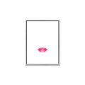 Picture of Red Lip _GroupedProduct_Rectangle_Portrait_Canvas_Framed_