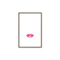 Picture of Red Lip _GroupedProduct_Rectangle_Portrait_Canvas_Framed_