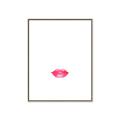 Picture of Red Lip _GroupedProduct_Rectangle_Portrait_Canvas_Framed_
