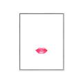Picture of Red Lip _GroupedProduct_Rectangle_Portrait_Canvas_Framed_