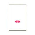 Picture of Red Lip _GroupedProduct_Rectangle_Portrait_Canvas_Framed_