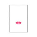 Picture of Red Lip _GroupedProduct_Rectangle_Portrait_Canvas_Framed_