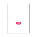 Picture of Red Lip _GroupedProduct_Rectangle_Portrait_Canvas_Framed_